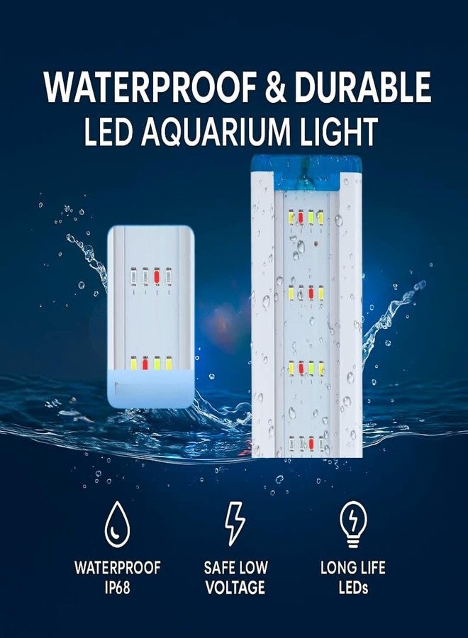 VAYINATO Nemo 300 WRGB Aquarium LED Light - Suitable for 20-30 cm Tanks | Energy Efficient, High Color Rendering, Ultra-Thin Design - Image 3